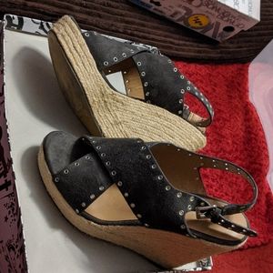 Wedge sandal Only worn twice.  Love but can't wear